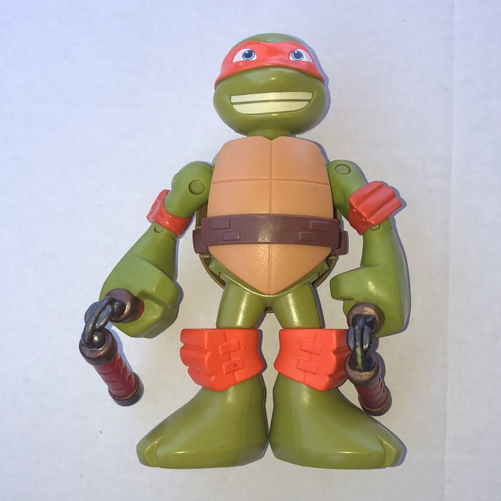 TMNT MICHELANGELO 2015 Viacom Teenage Mutant Ninja Turtle Action Figure